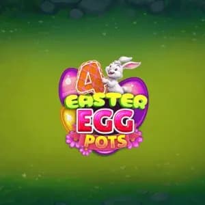 4 Easter Egg Pots