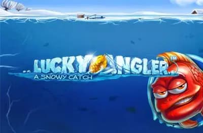 Lucky Angler: A Snowy Catch